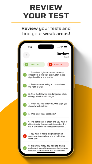 DMV Permit Test - 2025 Screenshot