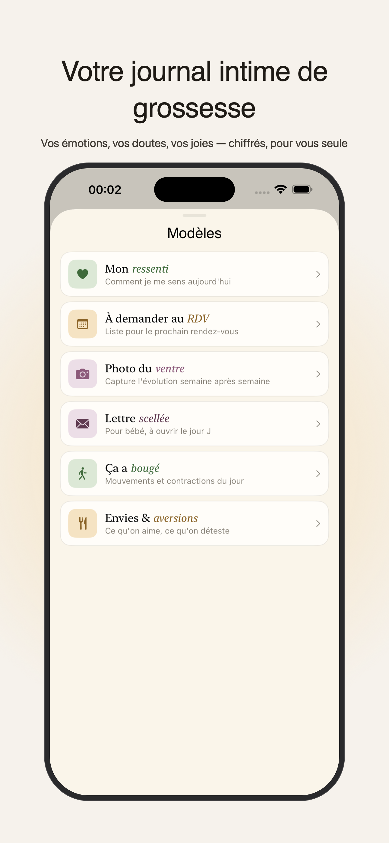 Tendrea: grossesse & bébé screenshot 10