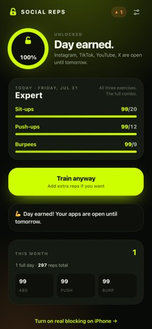 Social Reps: Earn Your Scroll Screenshot 3 of 5