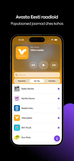 Radio EE: Eesti raadiod screenshot 4