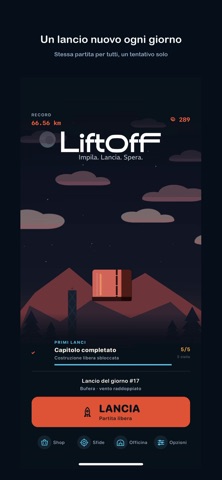 LIFTOFF - Impila e Lancia screenshot 1