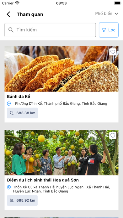 Screenshot #3 pour Bac Giang Tourism