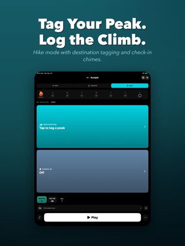RunSplit: Interval Coach iPad screenshot