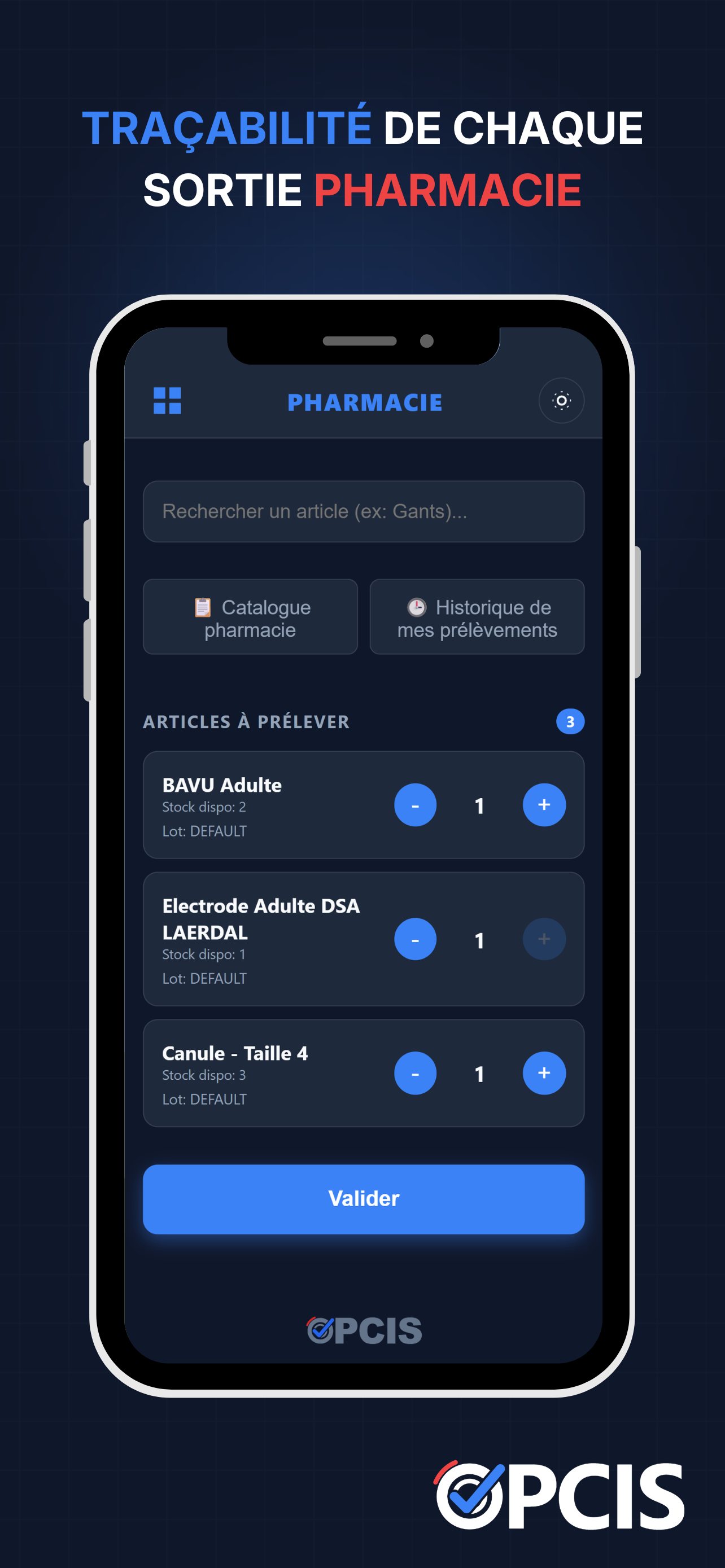 OPCIS screenshot 3