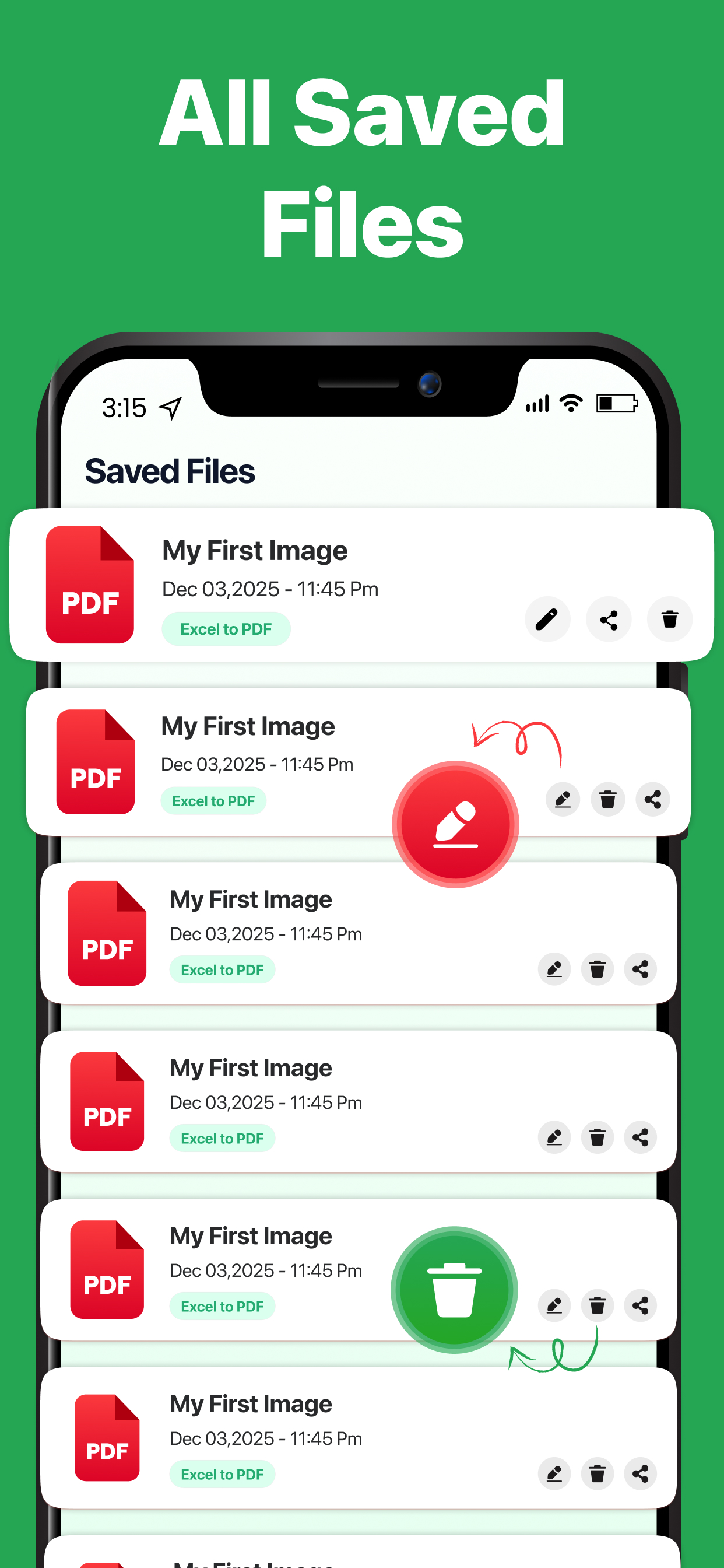 Excel to PDF Converter : XLSX screenshot 3