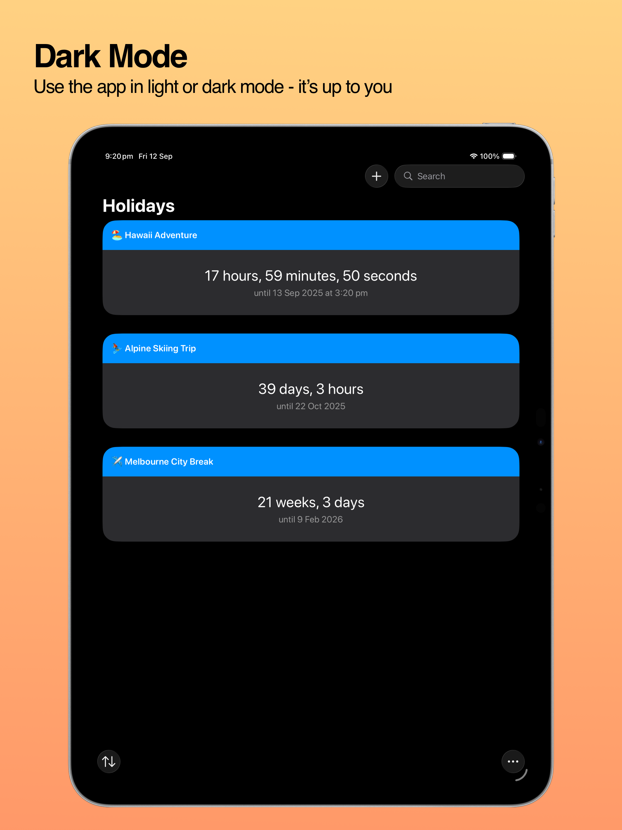 Vacation Countdown: VacaySoon screenshot 11