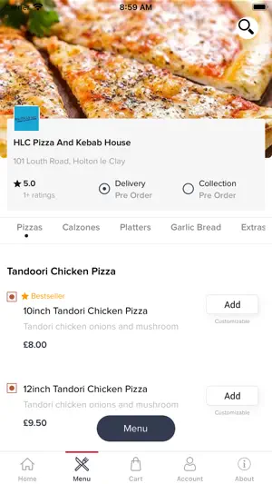 HLC Pizza & Kebab House screenshot 2