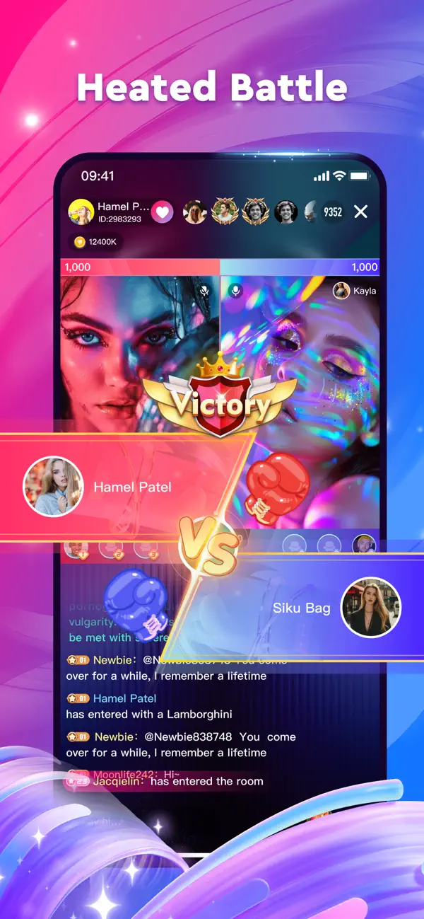 #2. Joyo Live - Videos & LIVE (iOS) 由: Lexiu Network Technology Co., Limited