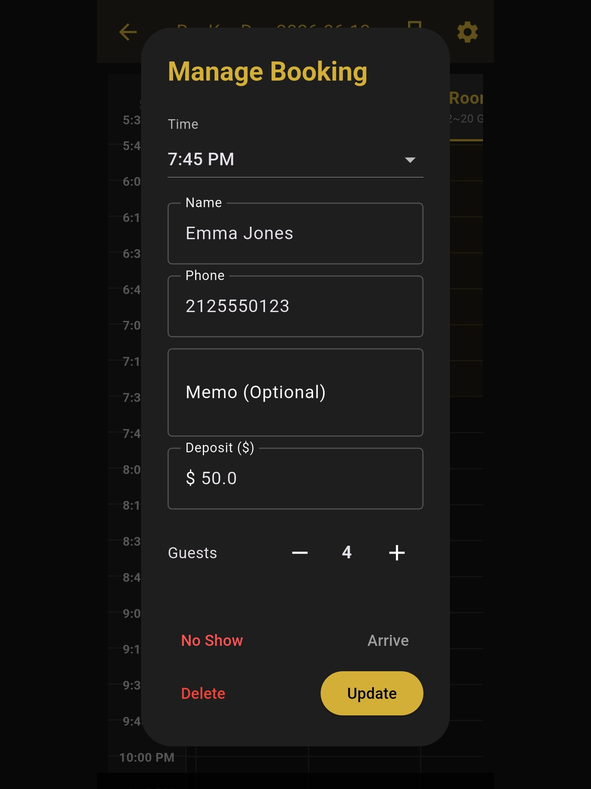 GoGoSing: Space Reservations screenshot 12