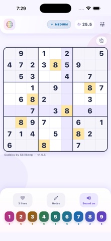 Sudoku by Skillkeep Screenshot 1 of 5