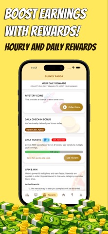 Earn Rewards with Survey Panda iPhone screenshot