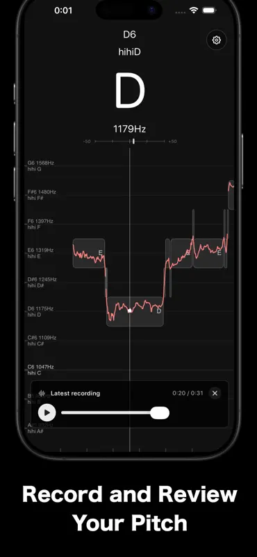 Pitch Checker: Chromatic Tuner screenshot 2 of 6