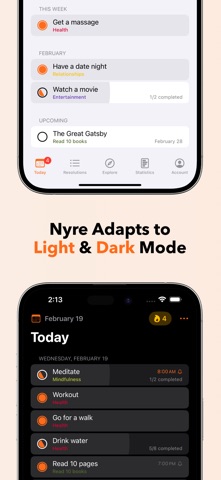 Nyre - Habit Tracker Screenshot 8 of 9