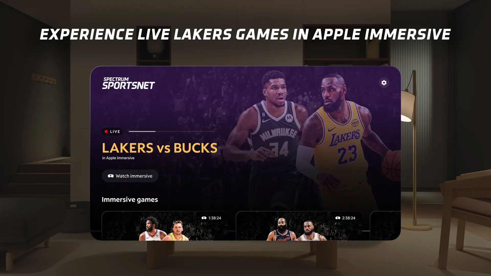 Spectrum SportsNet: Live Games screenshot