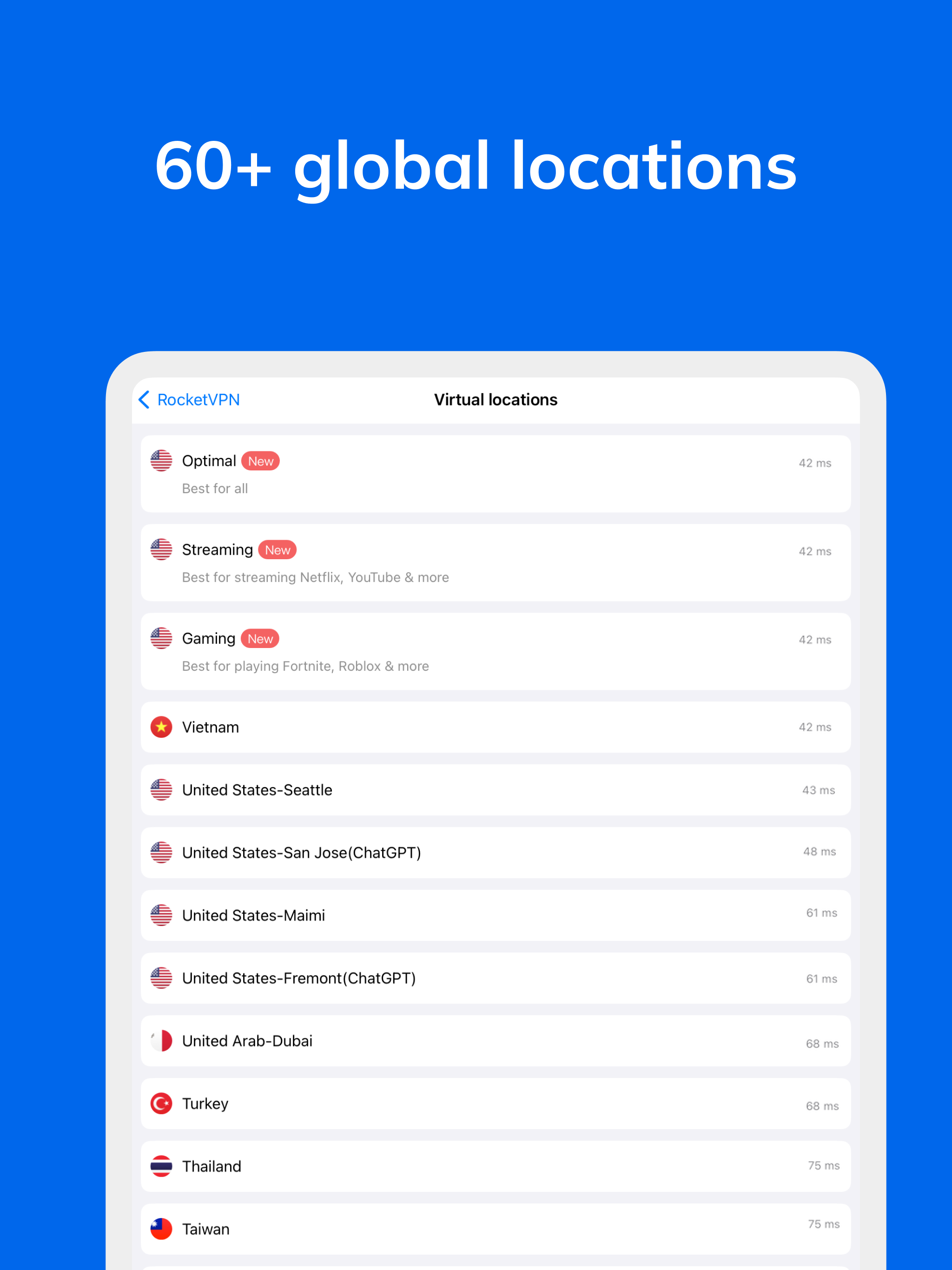 RocketVPN Fast & Secure
