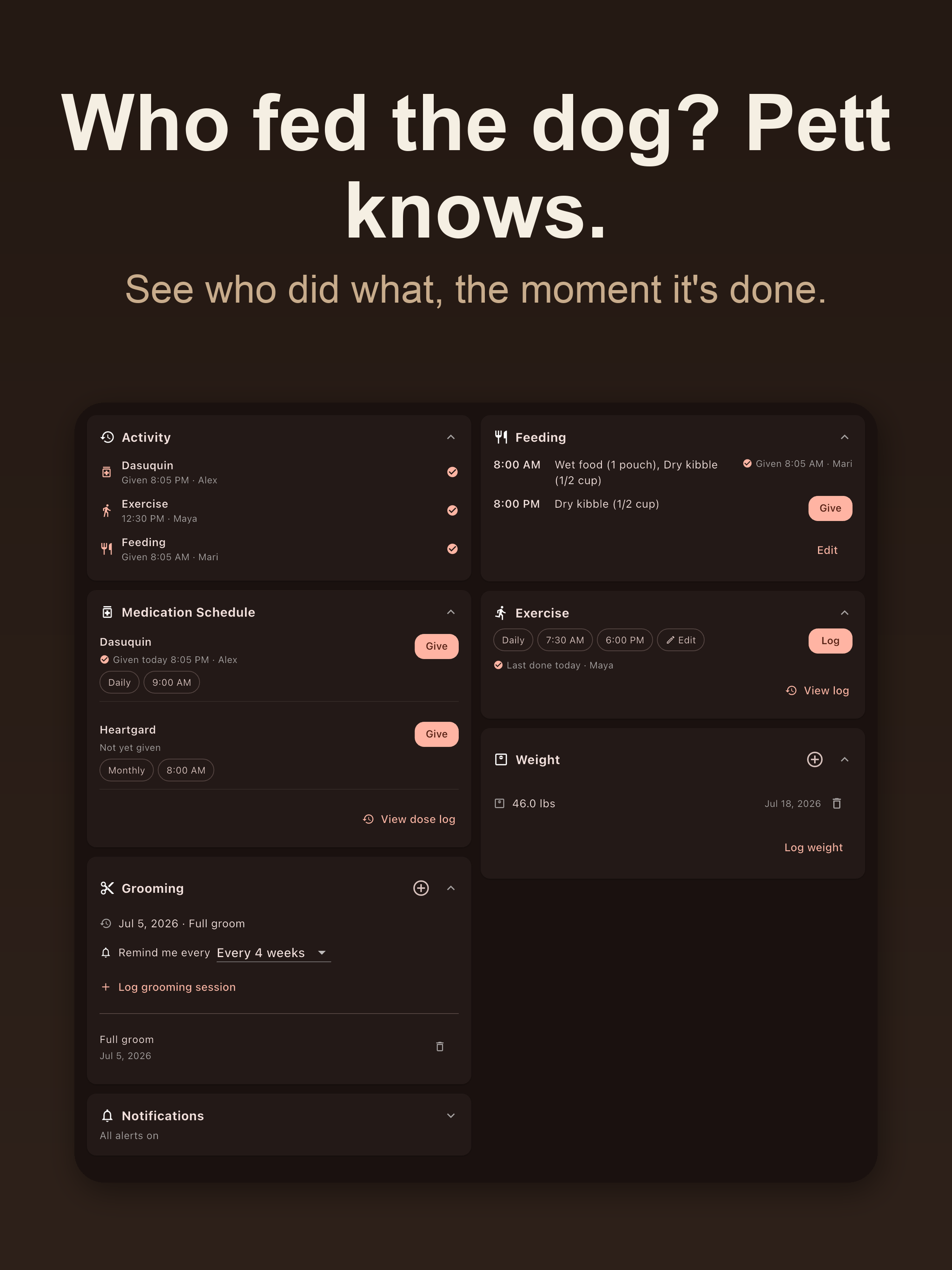 Pett - Pet Care & Reminders screenshot 10