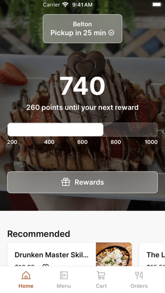 Water Street Waffle Co iPhone screenshot 1 - Food & Drink app