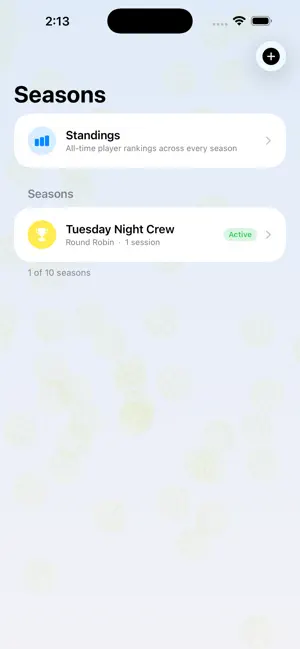 Easy Pickleball Tracker screenshot 1