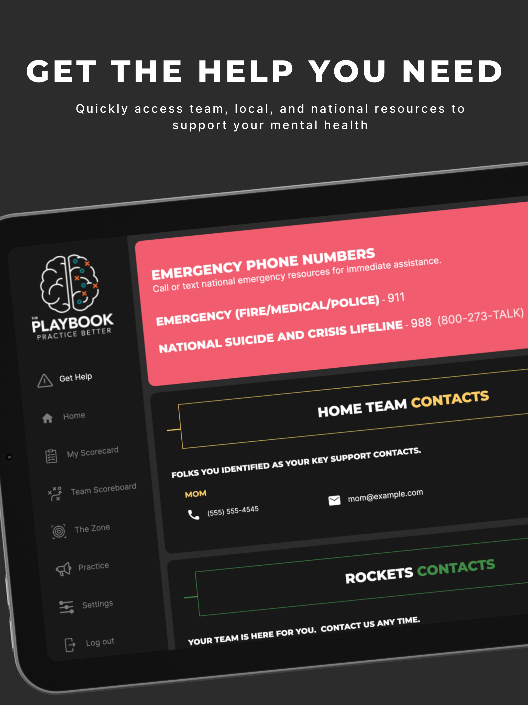 The Playbook - Mental Health screenshot 9