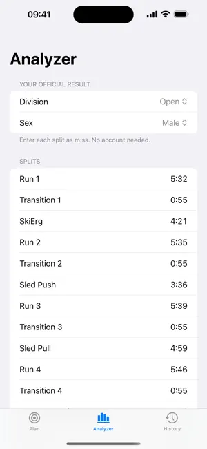 Race Pacer: Split Timer screenshot 3