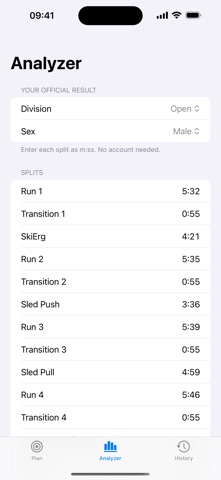 Race Pacer: Split Timer Screenshot 3 of 6