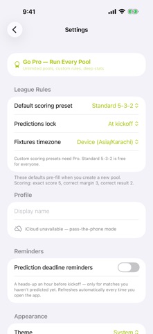 MatchPool: Soccer Picks iPhone screenshot