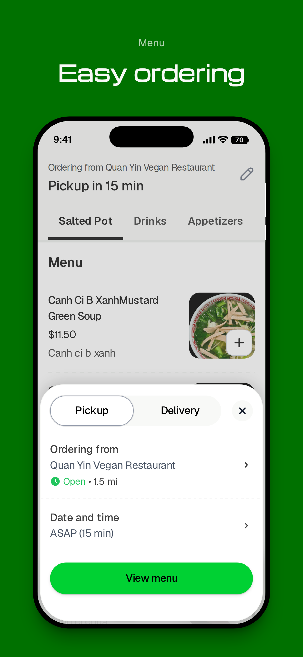 Quan Yin Vegan Restaurant screenshot 3