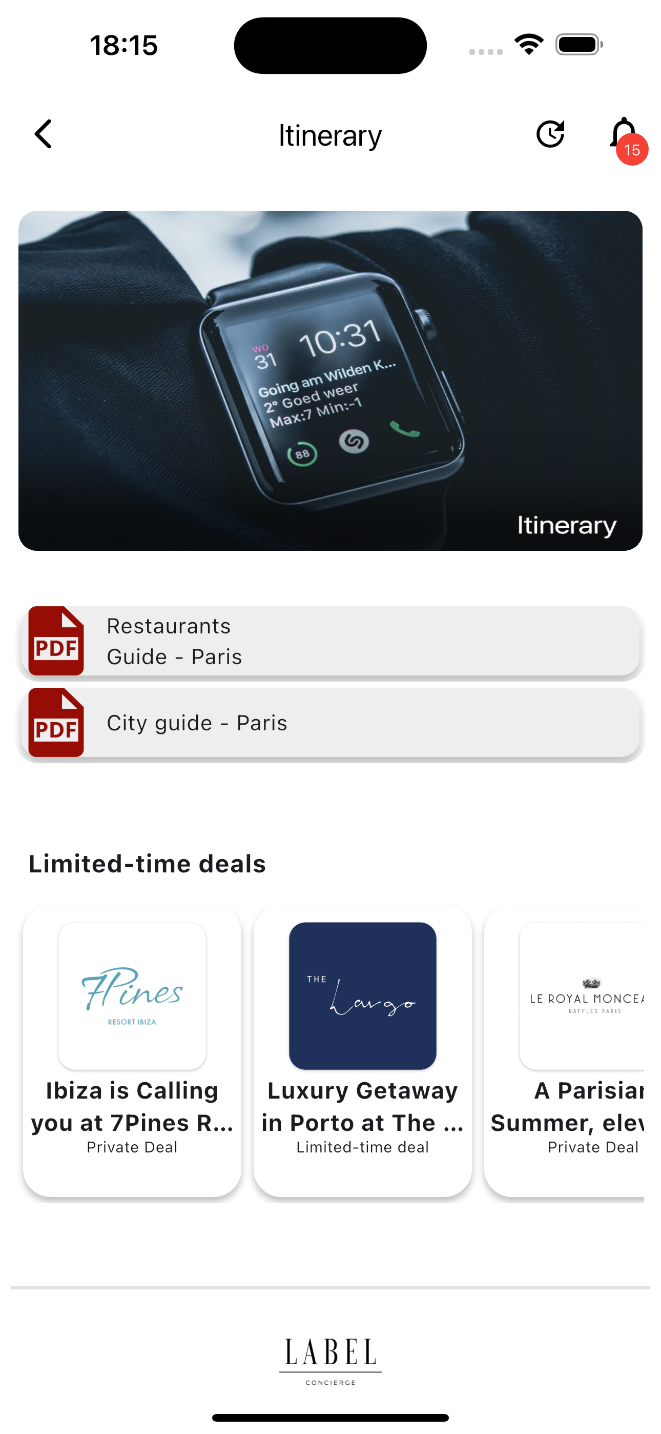 Label Concierge screenshot 3