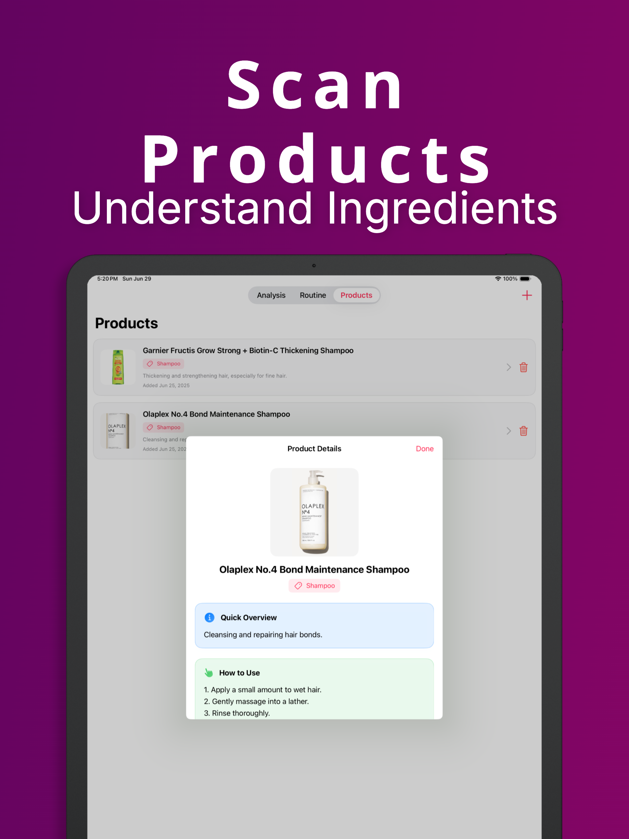 Curly Hair Scanner & Care Plan