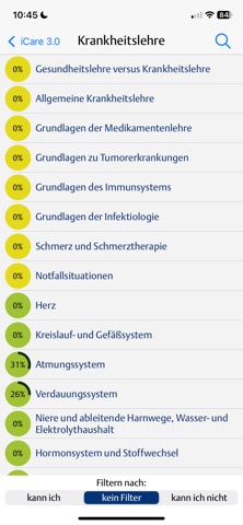 I care WISSEN TO GO 3.0 iPhone screenshot 9