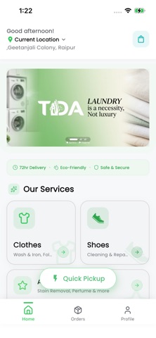 The Dhobi App Screenshot 1 of 4