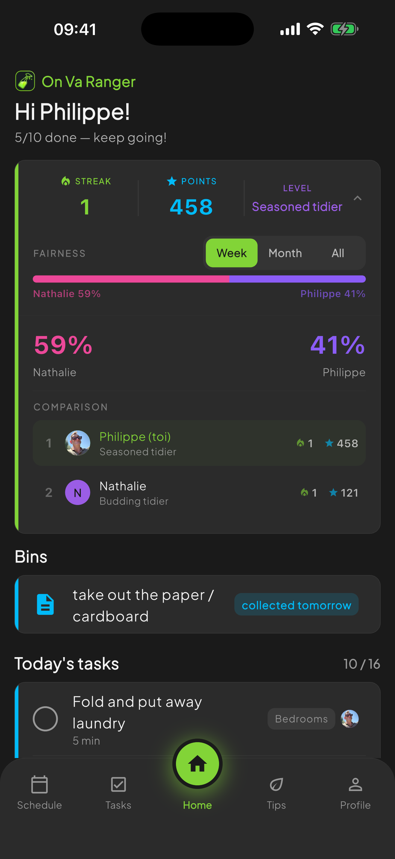 Chore Tracker: On Va Ranger screenshot 2