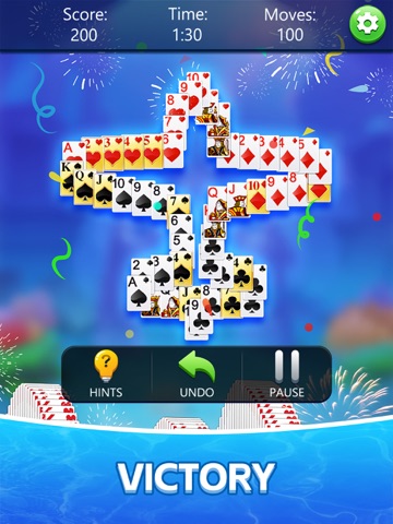 Solitaire Spider Fish iPad screenshot
