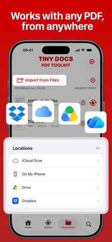 Tiny Docs: PDF Viewer iPhone screenshot
