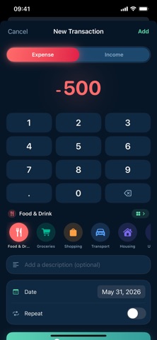 Pave - Expense Tracker Screenshot 2 of 6