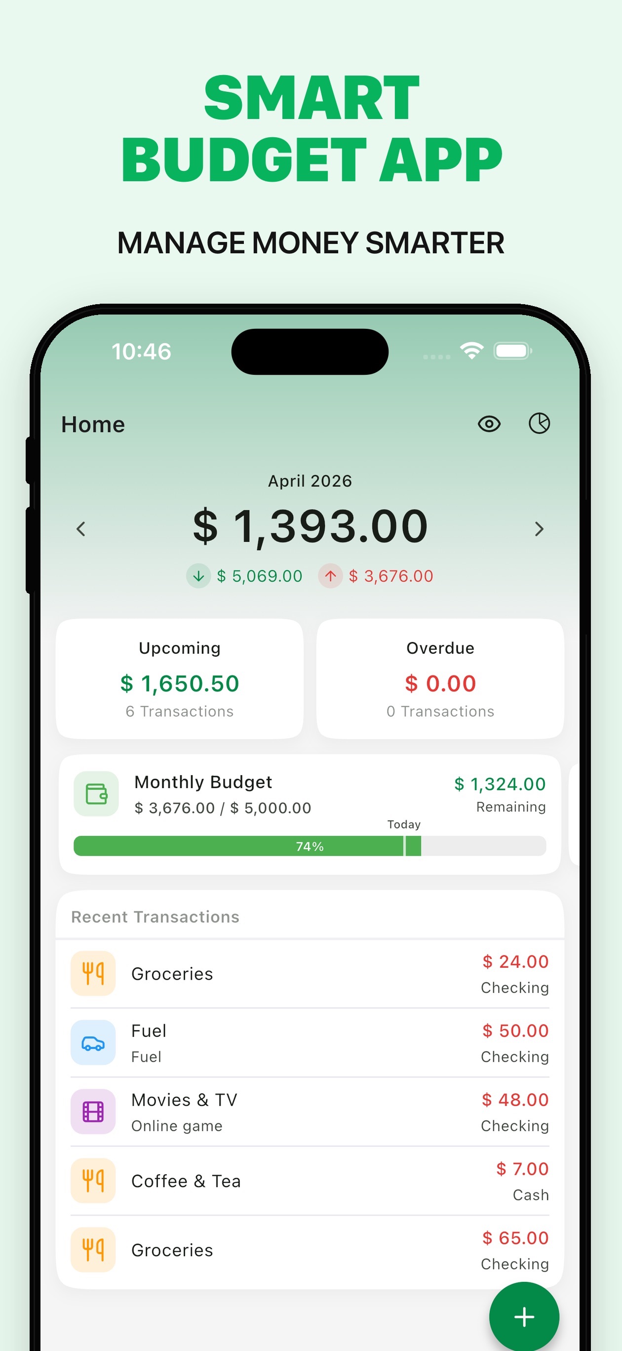 Budget App: Money Manager screenshot 1