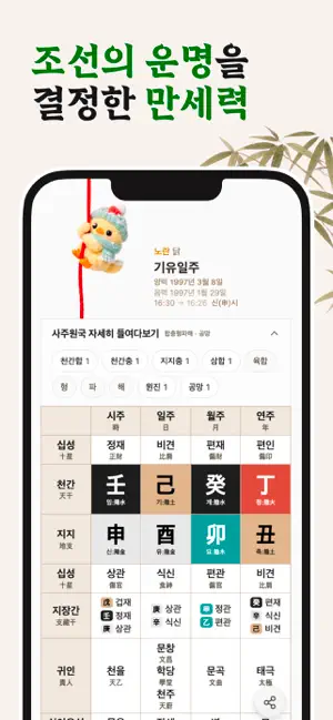 음양관: 신년운세, 사주, 궁합, 만세력, 오늘의 운세 screenshot 4