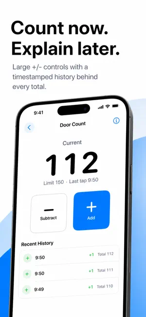 CountStamp: Tally Counter Log screenshot 1