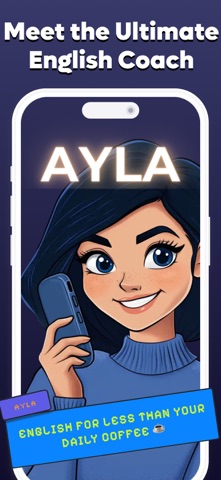 AI English Tutor & Friend:Ayla 截圖 1