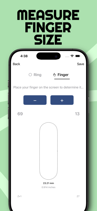 Ring Sizer App: Measure ring Screenshot 2 of 3