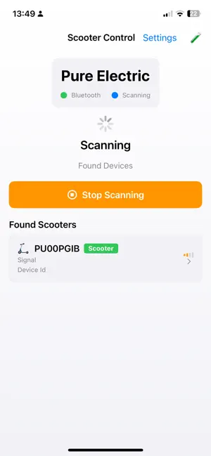 Pure Gen 2 eScooter (Air) screenshot 2