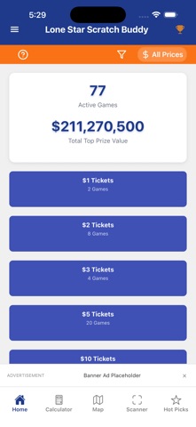 Lone Star Scratch Buddy Screenshot 1 of 6