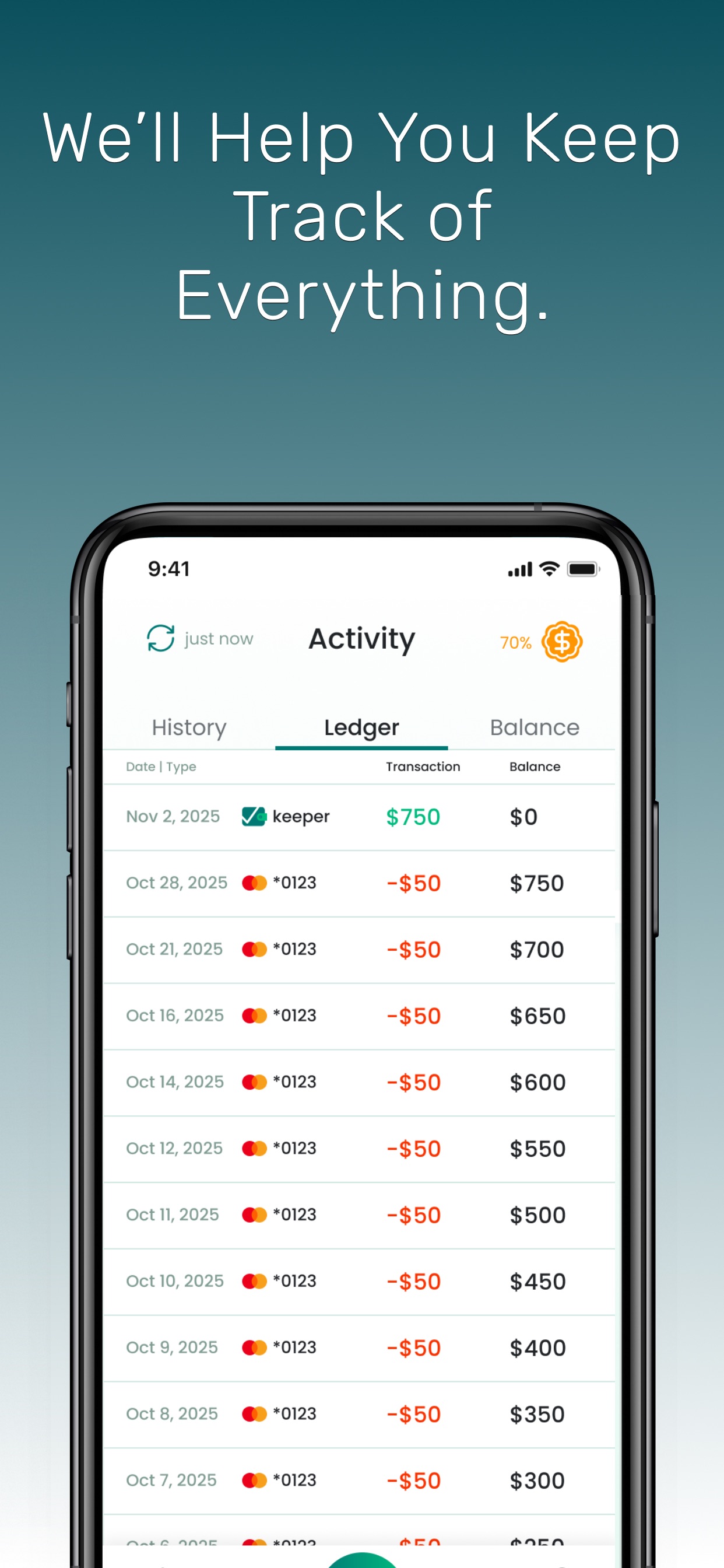 Paid Keeper - Same Day Pay 스크린샷 7