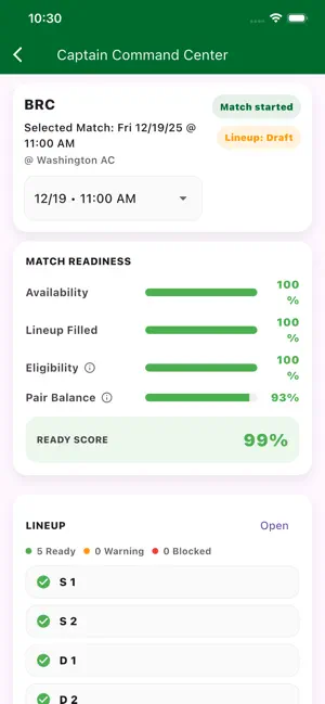 TopDog Sports Leagues screenshot 1