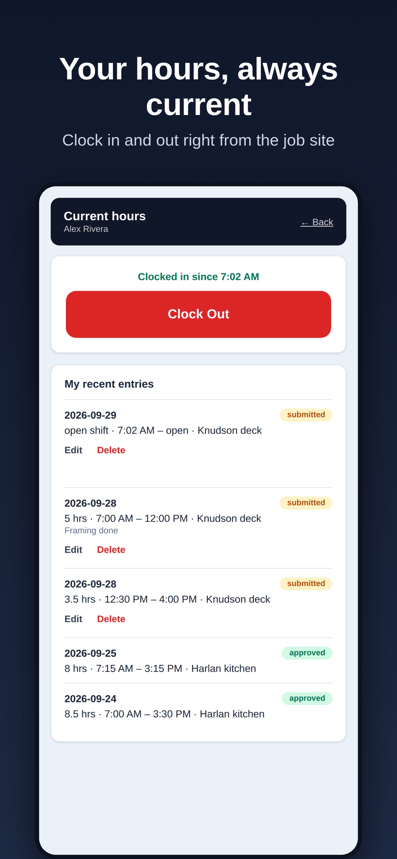 Screenshot 5 of Crew App by CoreLedgery