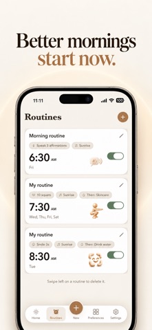 Blossm: Routine Alarm Clock screenshot 2