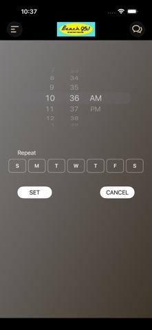 Beach 95.1 screenshot
