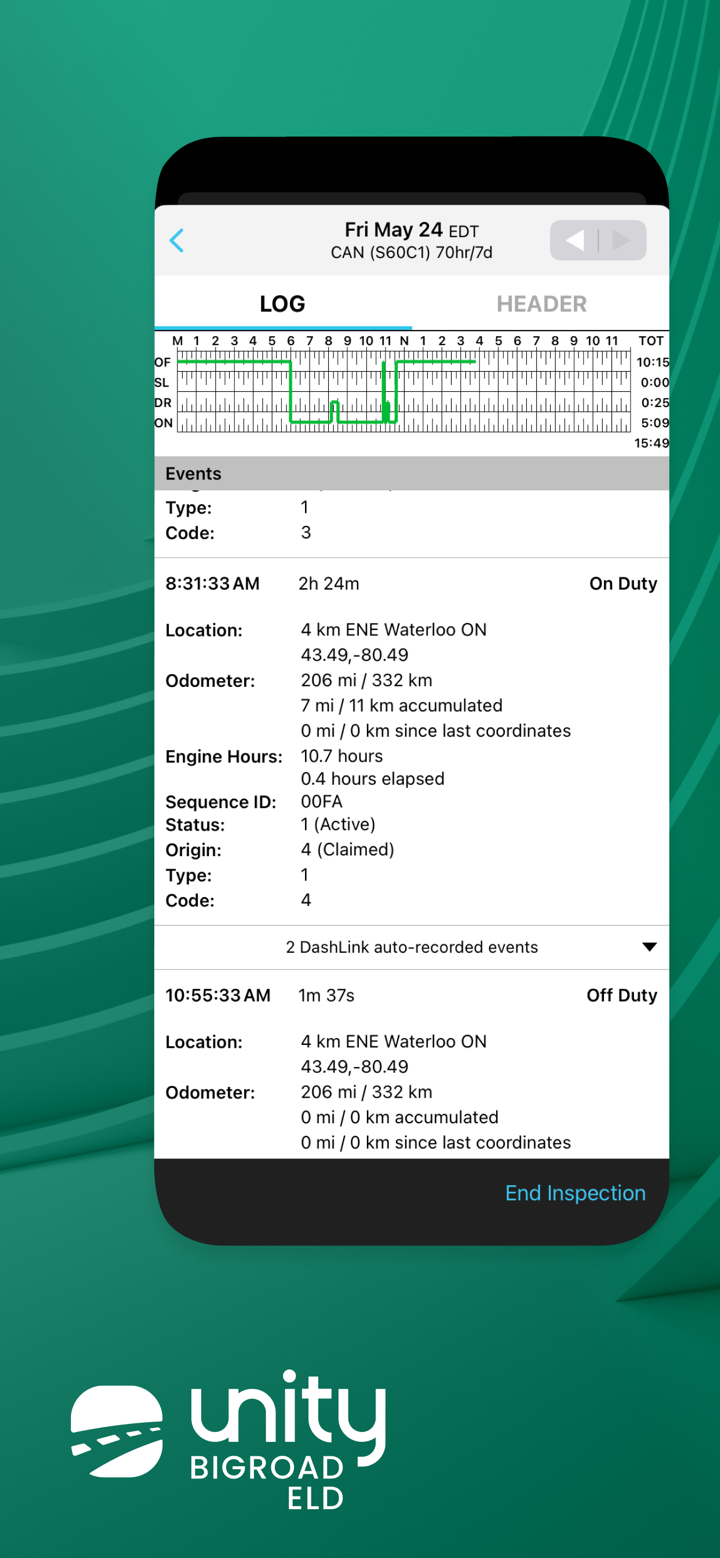 BigRoad ELD screenshot 4