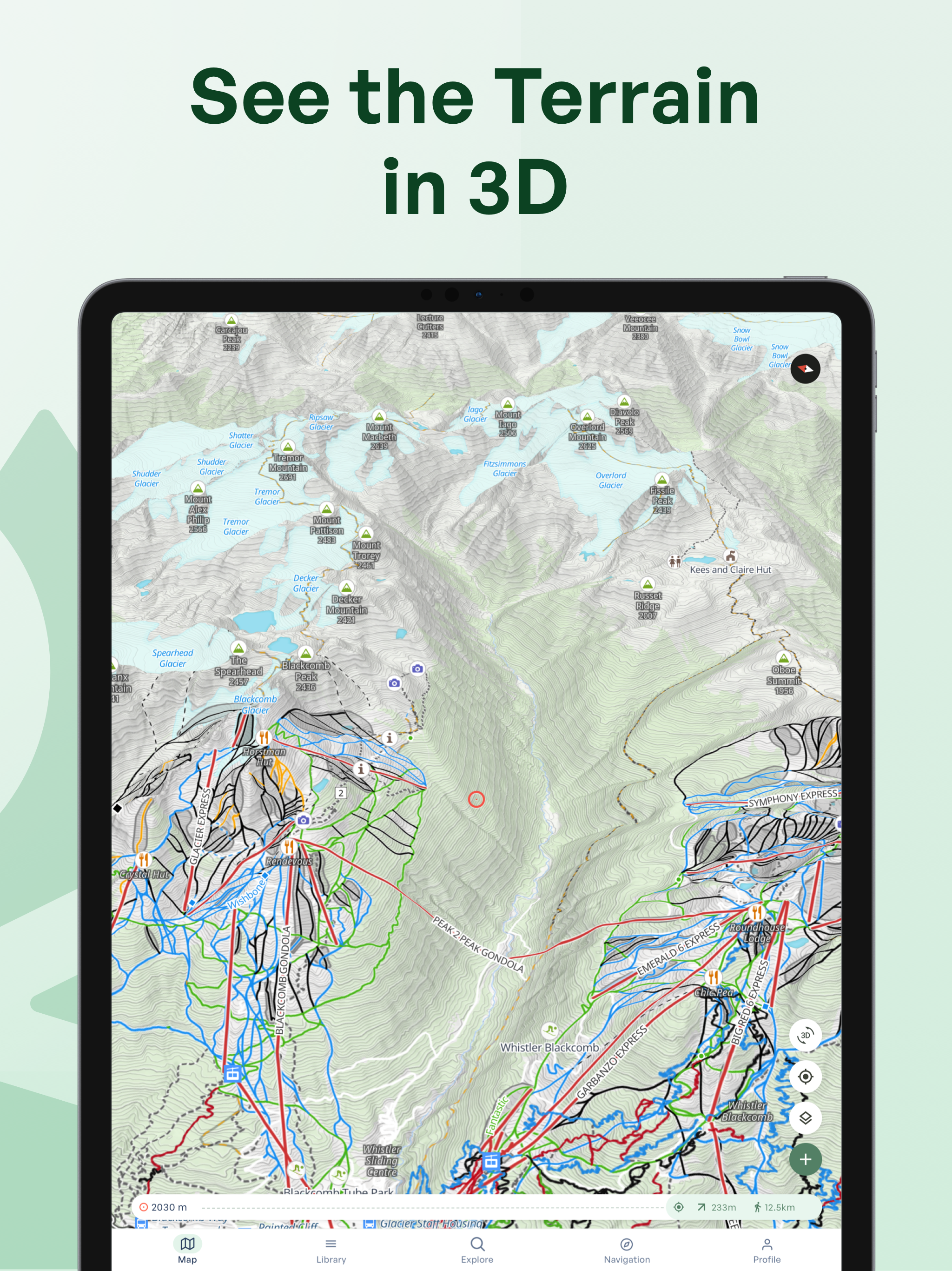 Outmap: Ski & Snowboard Maps screenshot 12