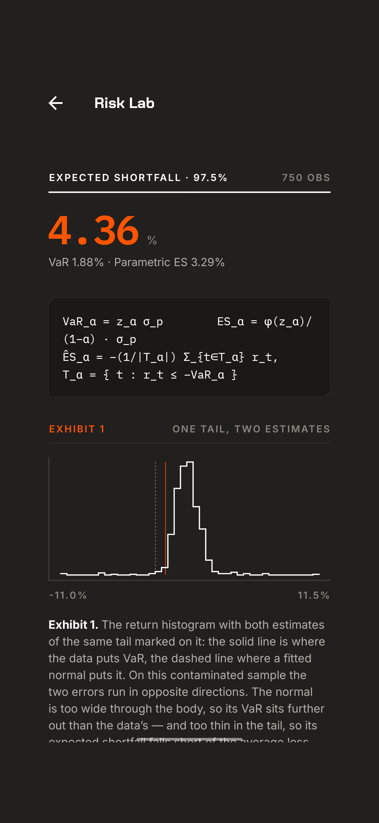 Screenshot 7 of hedqe — a finance lab